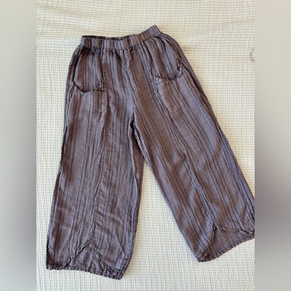 Cynthia Ashby Jerry Pant, XS, Lavender Gray